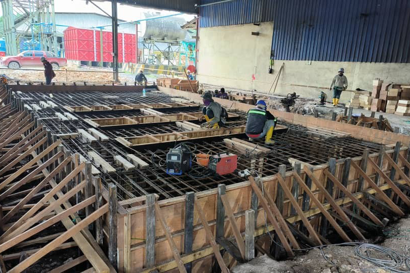 Boiler House Extension Works - Fada Construction Sdn Bhd