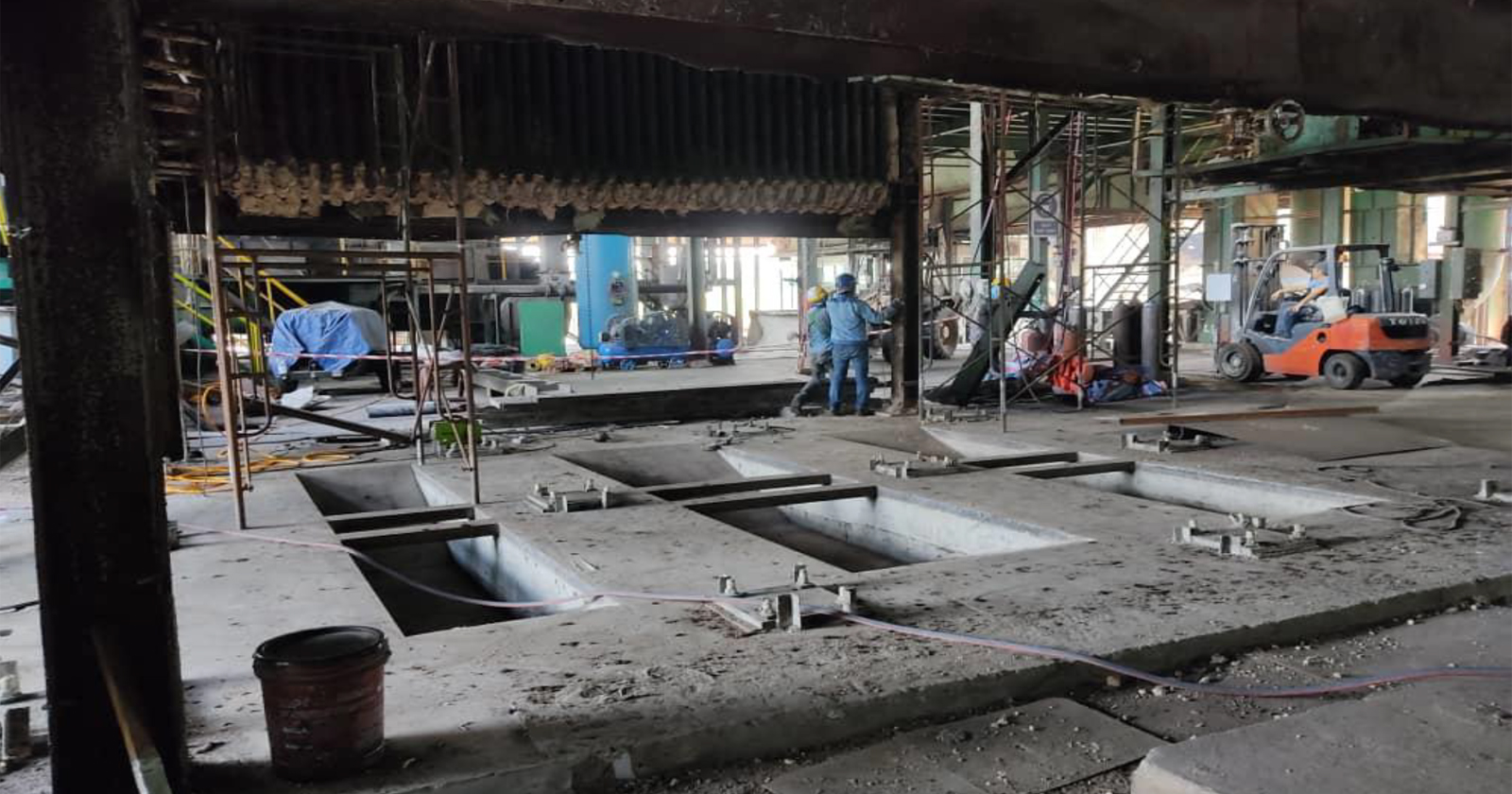 Upgrading Existing Boiler 3 Including New Boiler Foundation - Fada Construction Sdn Bhd