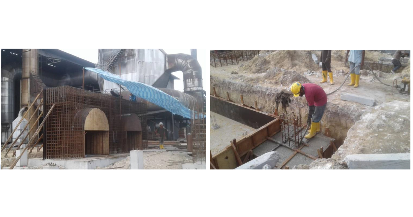 Dryer System Foundation Works - Fada Construction Sdn Bhd