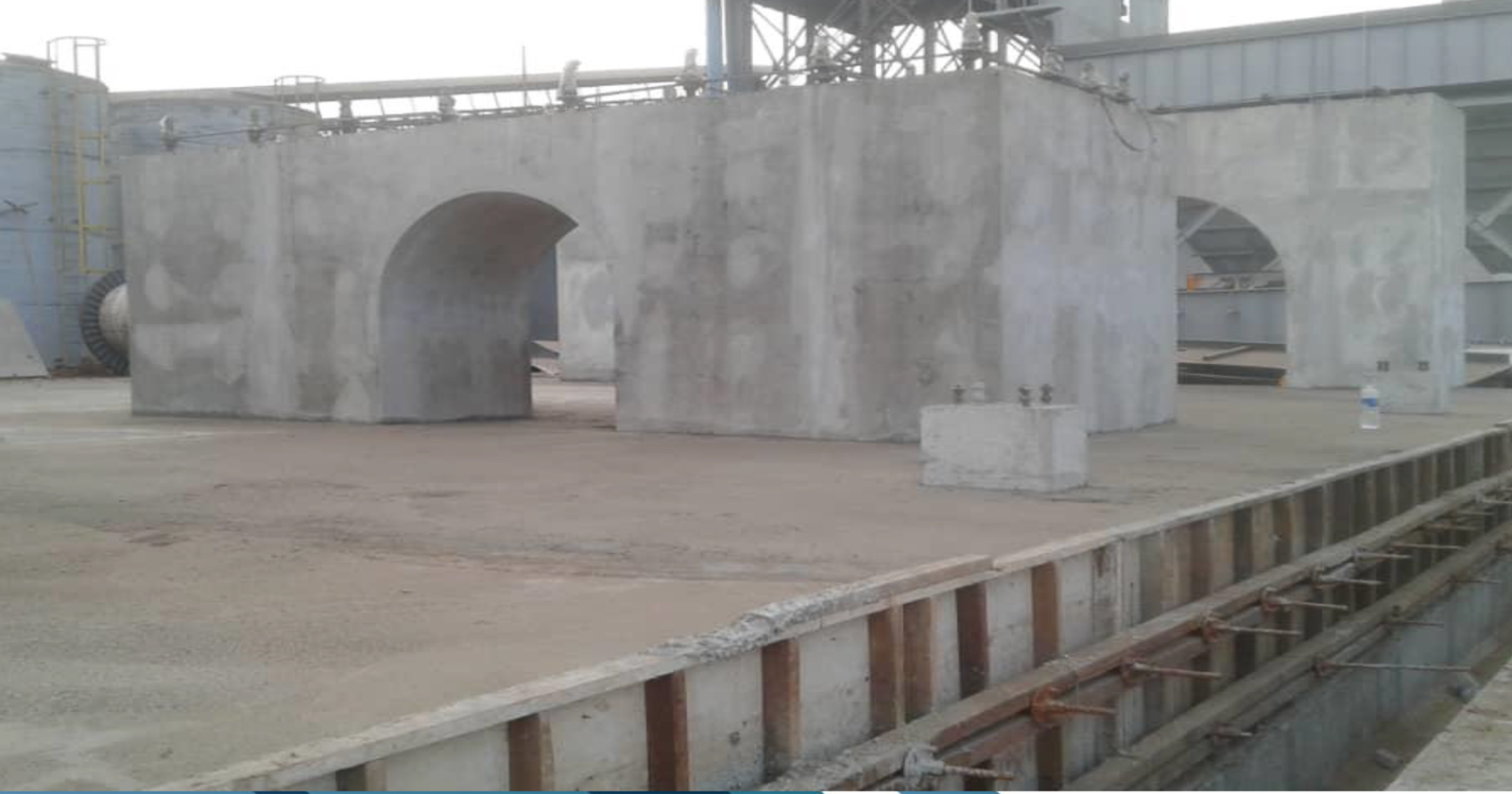 Dryer System Foundation Works - Fada Construction Sdn Bhd