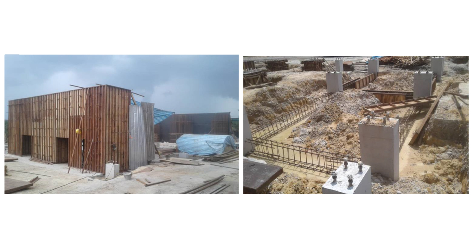 Dryer System Foundation Works - Fada Construction Sdn Bhd
