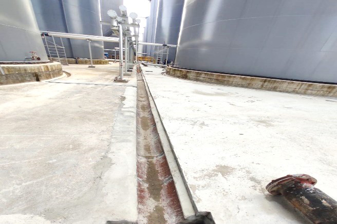 Concrete Slab, Bund Wall, Drainage Work - Fada Construction Sdn Bhd