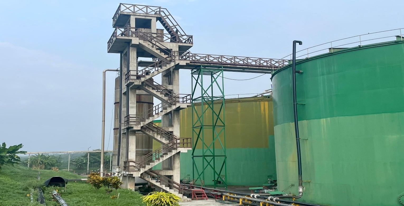 RC Structure, Platform, Staircase & Timber Handrail (Biogas Plant) - Fada Construction Sdn Bhd