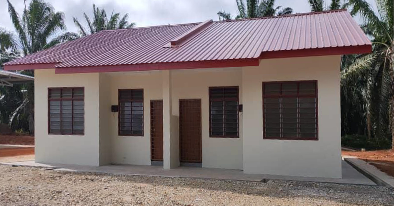 Single Storey Semi-Detached House & Fertilizer Store - Fada Construction Sdn Bhd