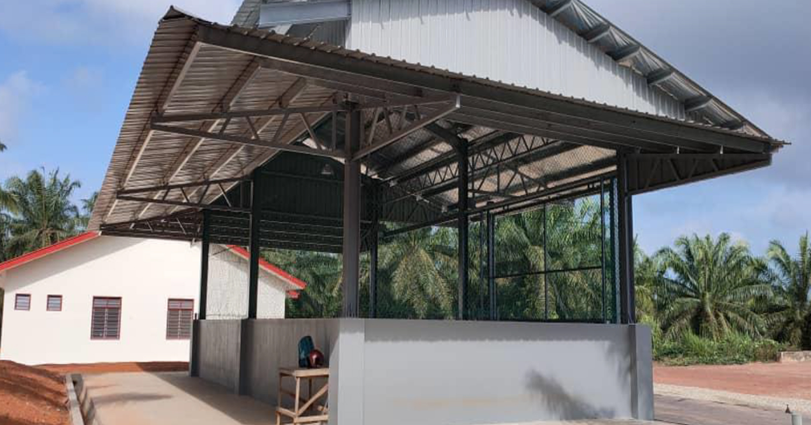 Single Storey Semi-Detached House & Fertilizer Store - Fada Construction Sdn Bhd