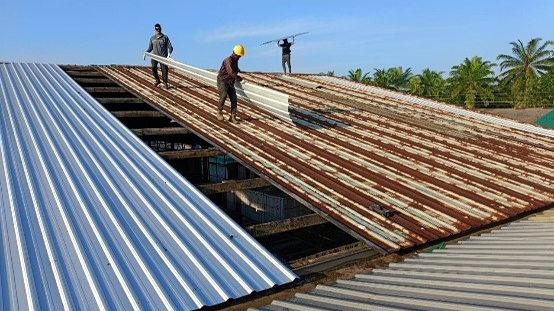 Proposed Replace Existing Roofing Sheet - Fada Construction Sdn Bhd