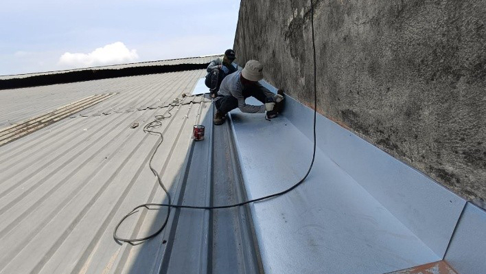 Proposed Replace Existing Roofing Sheet - Fada Construction Sdn Bhd