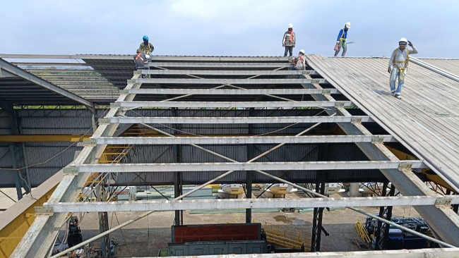 Dismantle And Reinstall Back Existing Roofing - Fada Construction Sdn Bhd