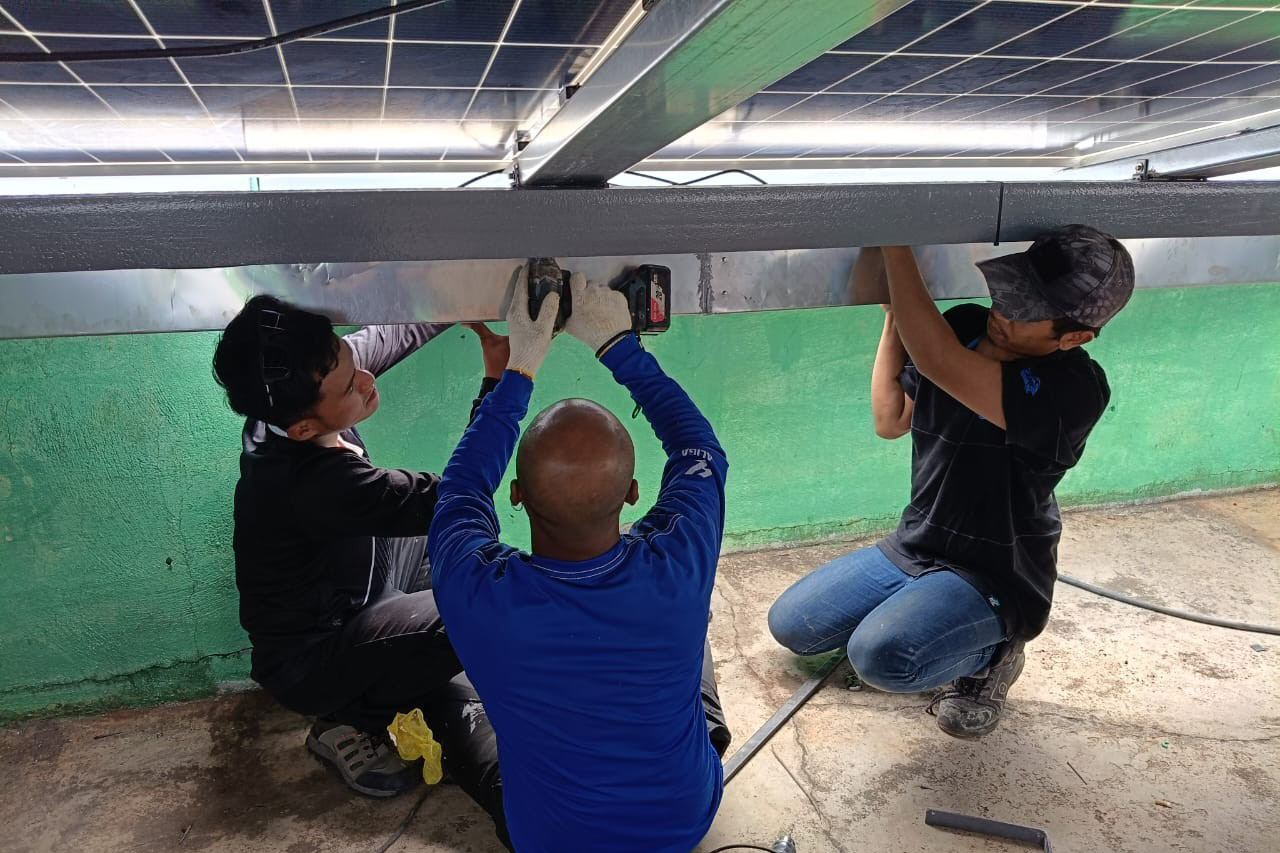 Solar Panel Roofing Works - Fada Construction Sdn Bhd