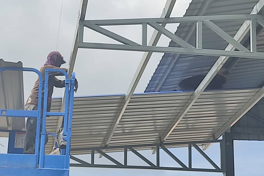 ROOFING & WALL CLADDING WORKS - Fada Construction Sdn Bhd