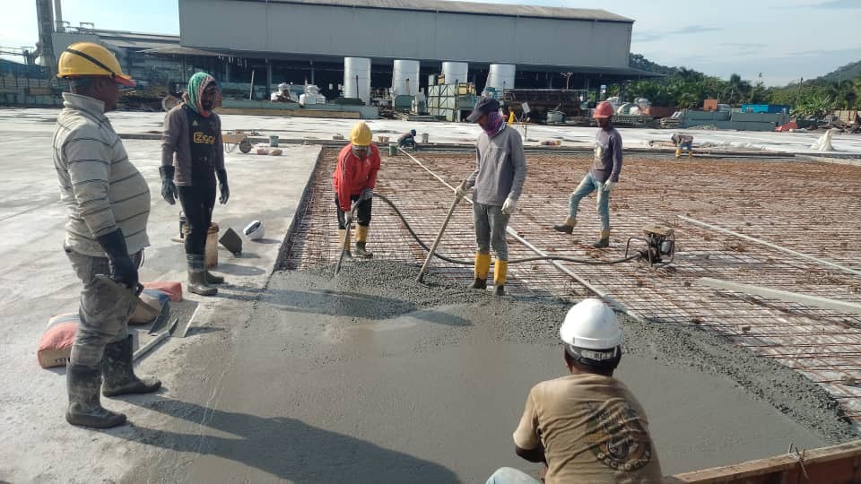 Proposed Concrete Slab And Drainage Works - Fada Construction Sdn Bhd