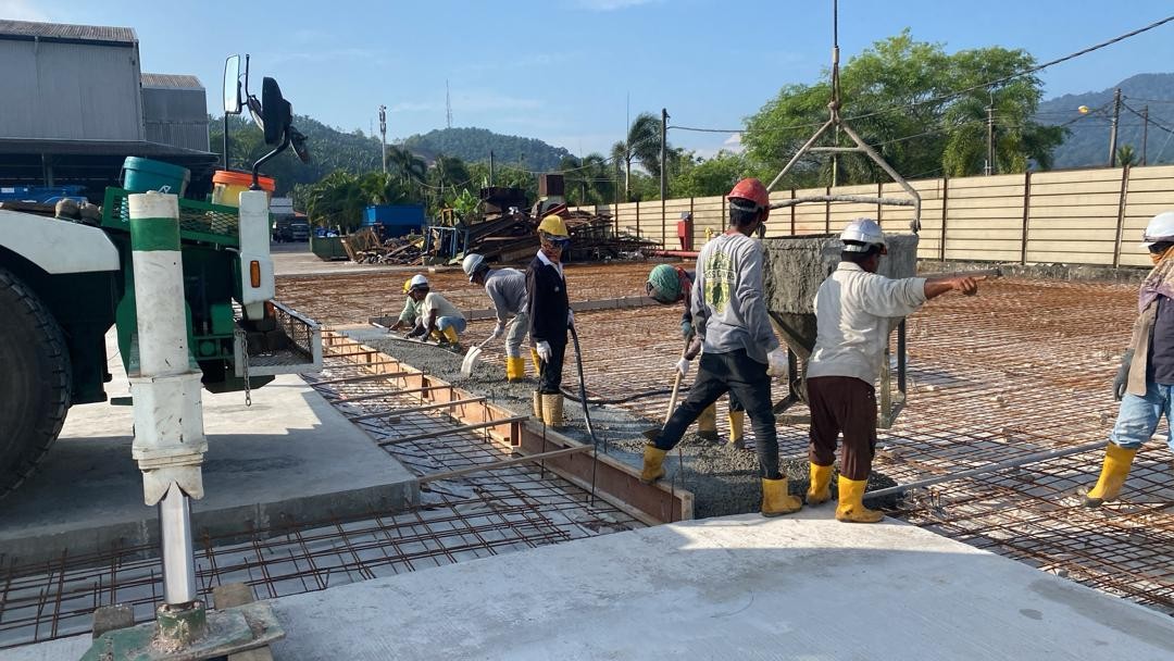 Proposed Concrete Slab And Drainage Works - Fada Construction Sdn Bhd