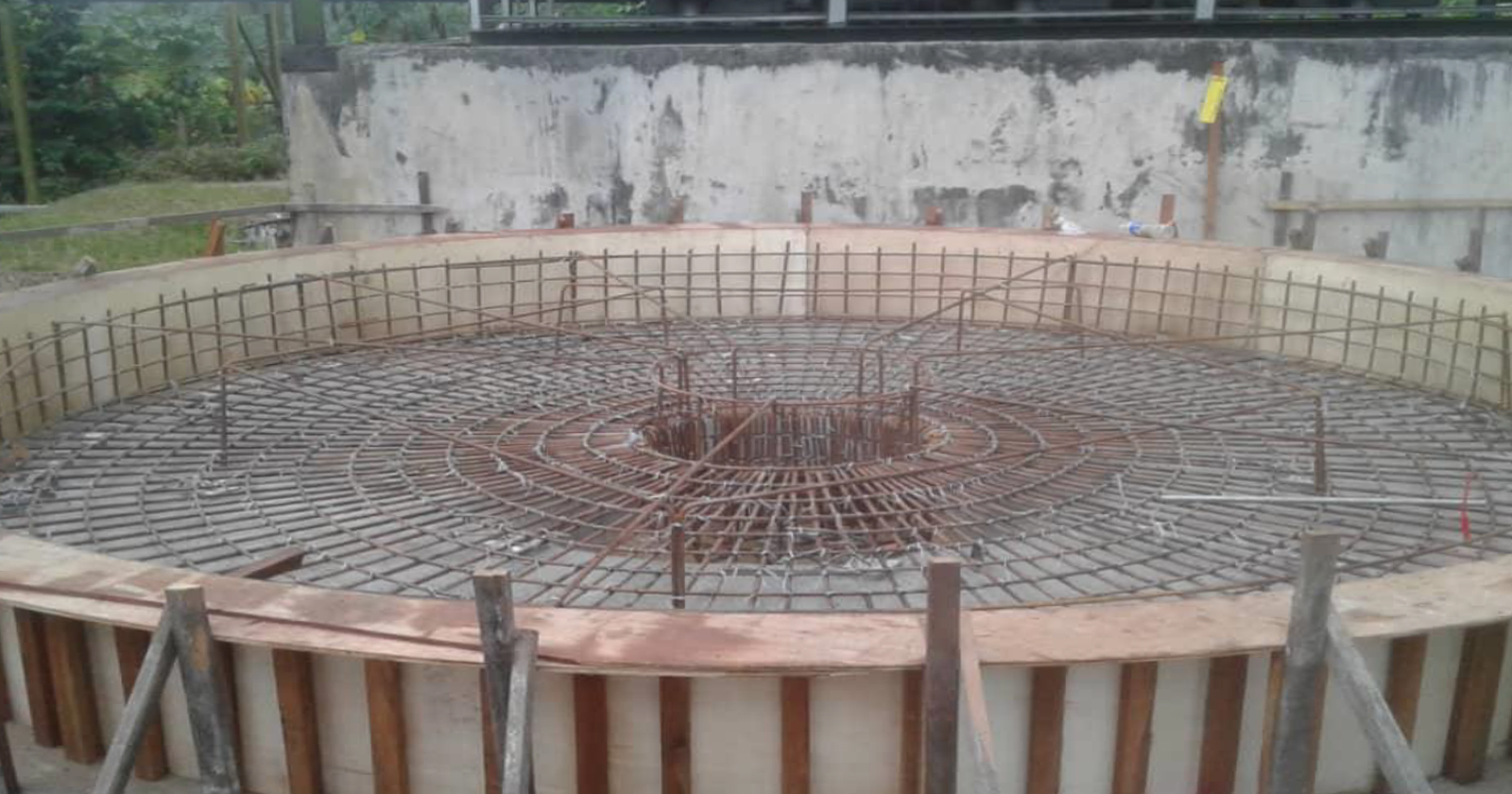 200 Ton CPO Tank Foundation - Fada Construction Sdn Bhd