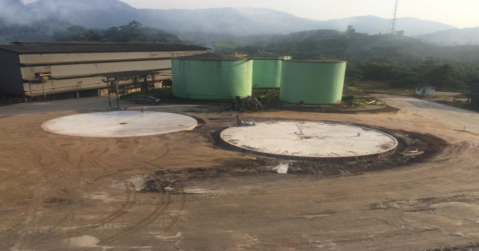 2000 Tons CPO Tank Foundation - Fada Construction Sdn Bhd