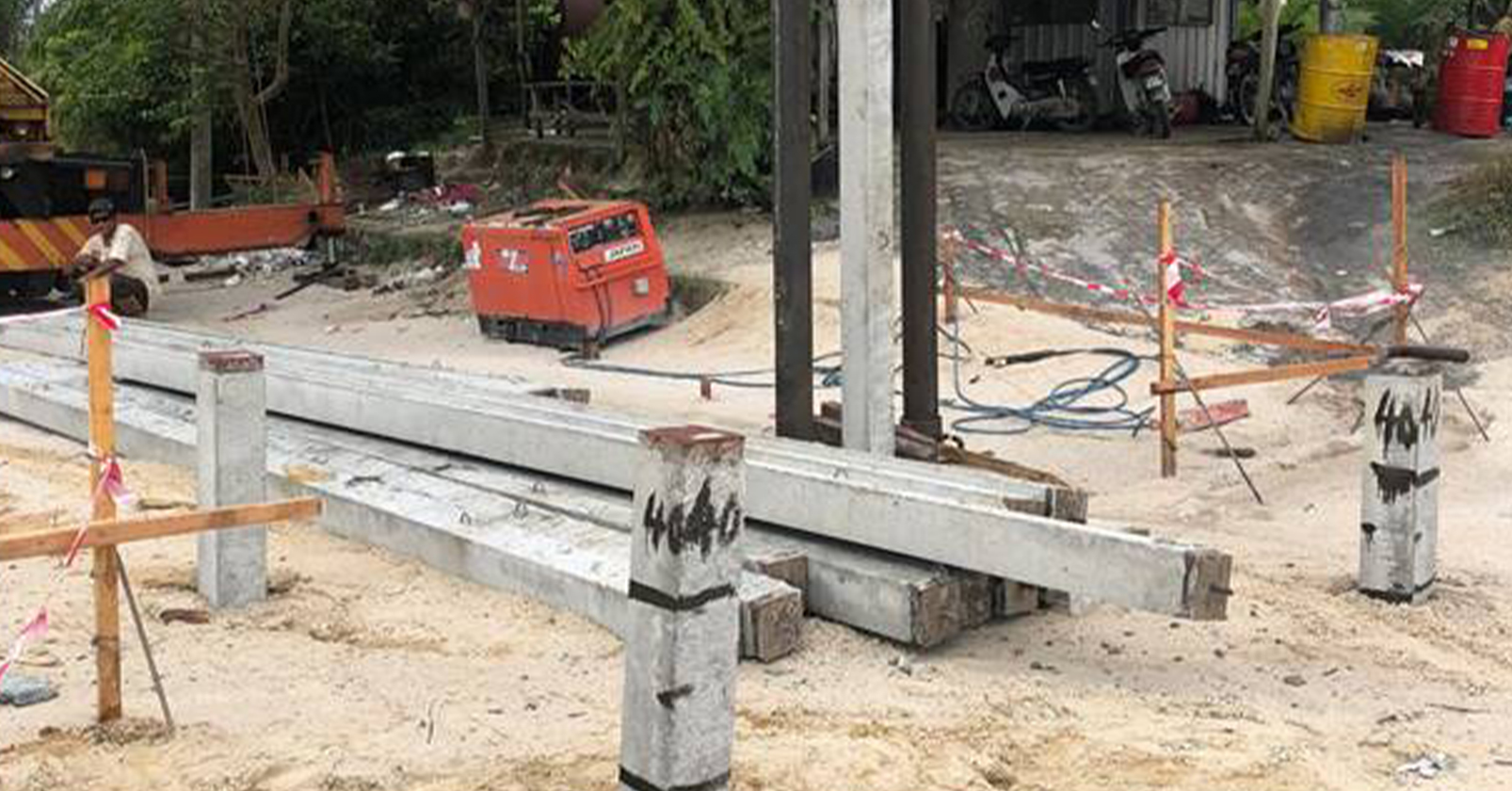Weighbridge Sand Mining - Fada Construction Sdn Bhd