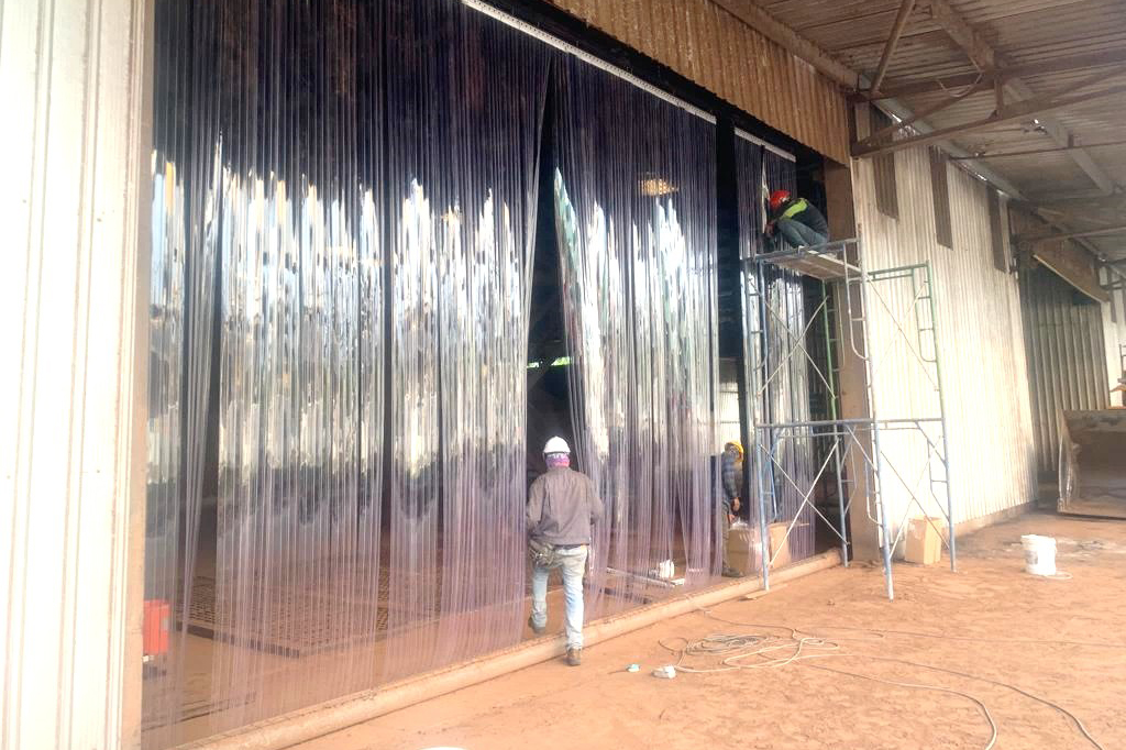 PVC STRIP CURTAIN WORKS - Fada Construction Sdn Bhd