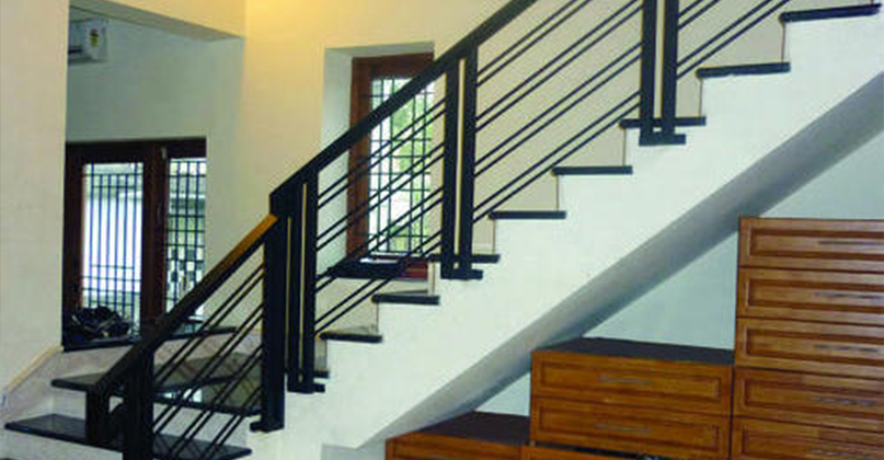 Mild Steel Staircase & Balcony Safety Handrails - Fada Construction Sdn Bhd