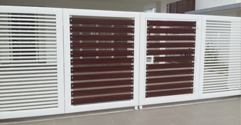 Heavy-Duty Mild Steel Main Entrance Gates - Fada Construction Sdn Bhd