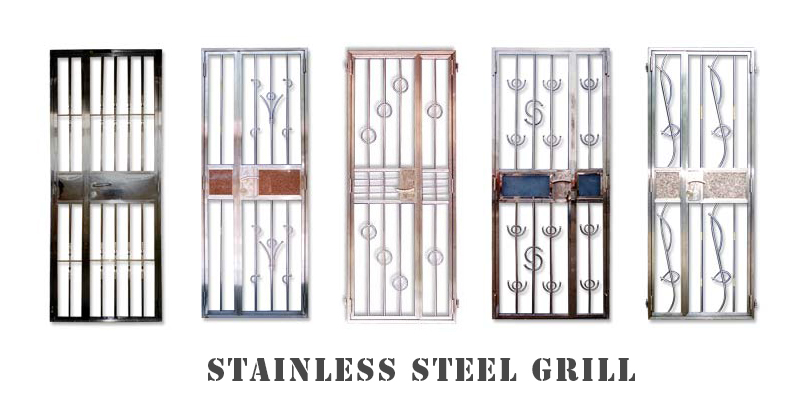 Stainless Steel Security Door & Window Grilles - Fada Construction Sdn Bhd