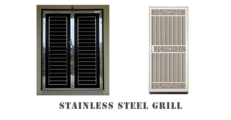 Stainless Steel Security Door & Window Grilles - Fada Construction Sdn Bhd