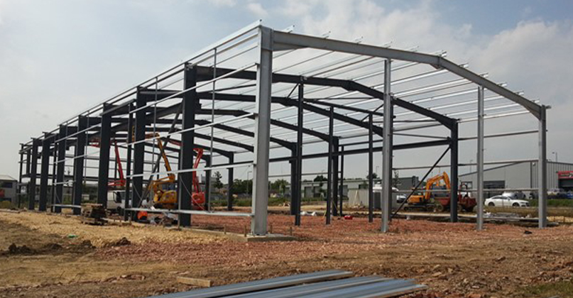 Industrial Portal Frame Structural Steelwork & Erection - Fada Construction Sdn Bhd