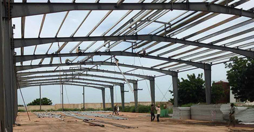 Industrial Portal Frame Structural Steelwork & Erection - Fada Construction Sdn Bhd