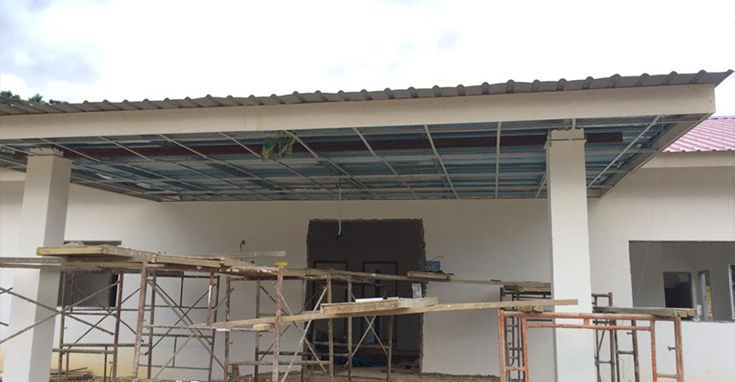 Industrial & Commercial Metal Deck Roofing & Flashing Works - Fada Construction Sdn Bhd